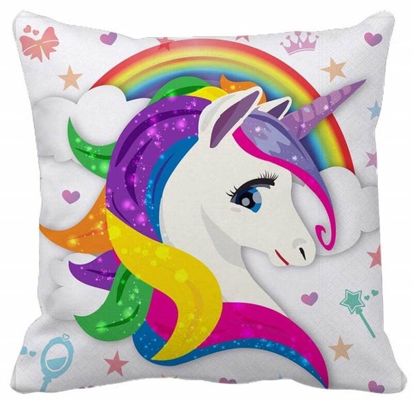 5D Diamond Painting kussenhoes 40x40cm Unicorn nr Z2006