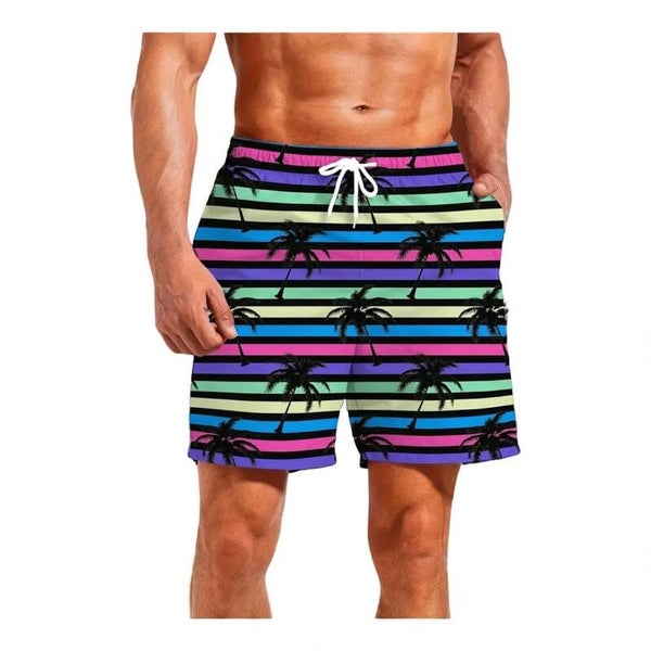 Meerkleurig zwemshort, maat S