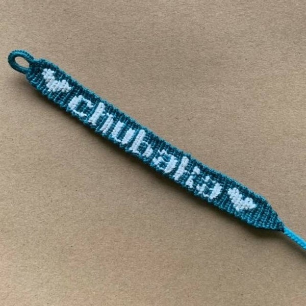 Chubatta naam armband