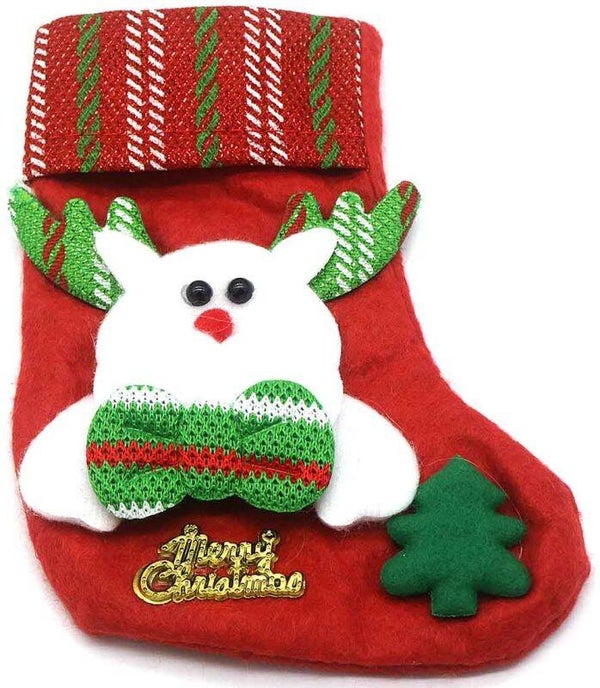 Kerstsok voor in Kerstboom 18 cm Eland