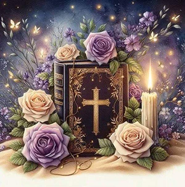 20x20cm Diamond painting nr 848