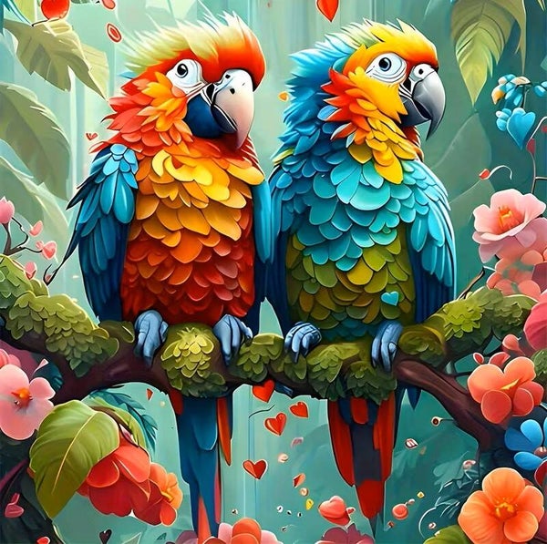 20x20cm Diamond painting nr 869