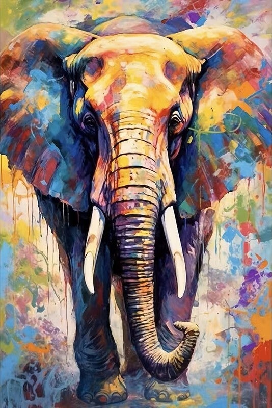 25x20cm Diamond Painting nr 447
