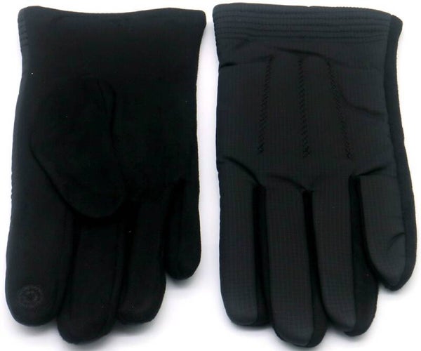Handschoenen gevoerd heren zwart