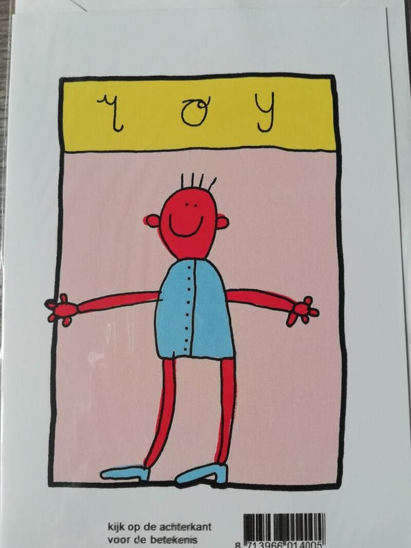 Wenskaart met naam Roy