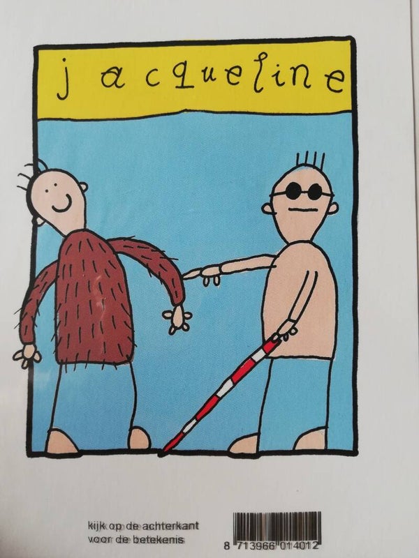 Wenskaart met naam Jacqueline