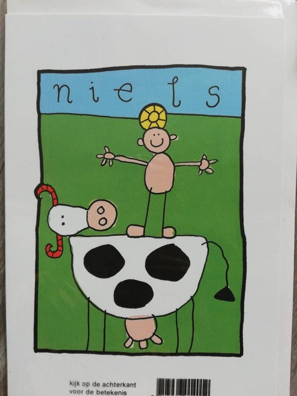 Wenskaart met naam Niels