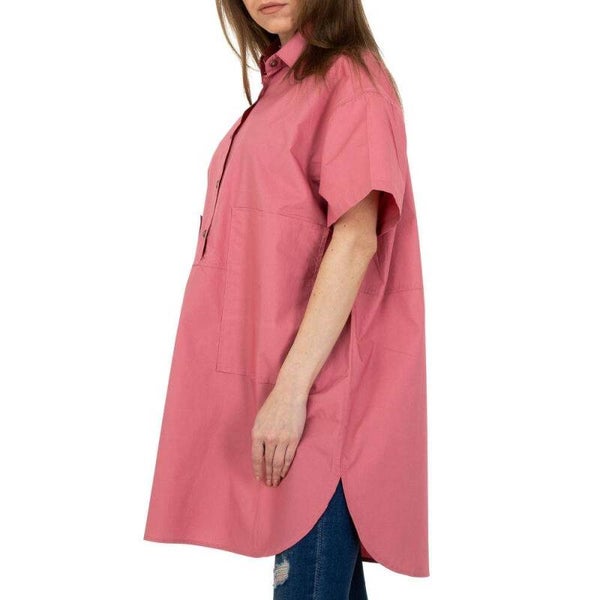 Zwangerschaps blouse roze S/M