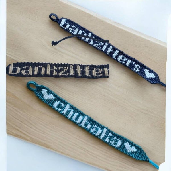 Persoonlijk cadeau SAV handmade Naam Armband