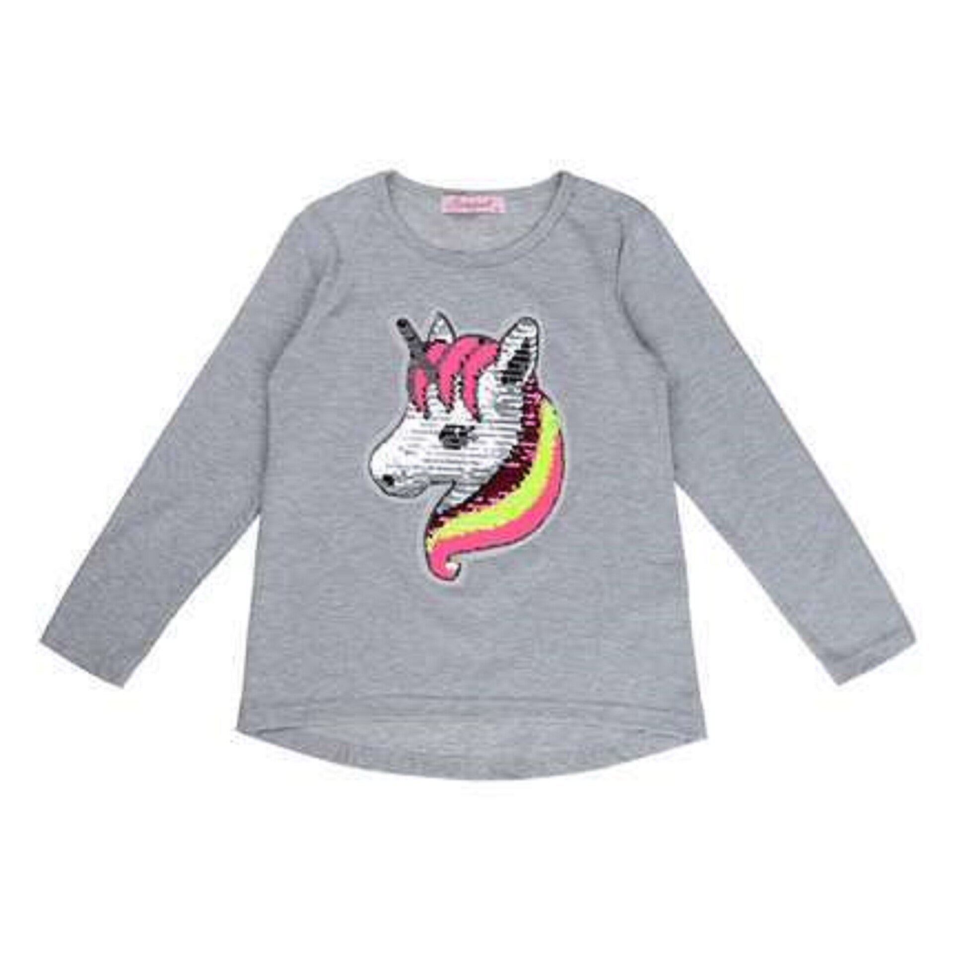 Seagull Longsleeve 170/176 - Glitter Unicorn!