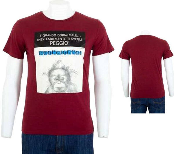 Glo-story T-shirt aap rood L