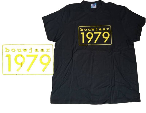 Starworld unisex t-shirt met jaartal 1979 XL