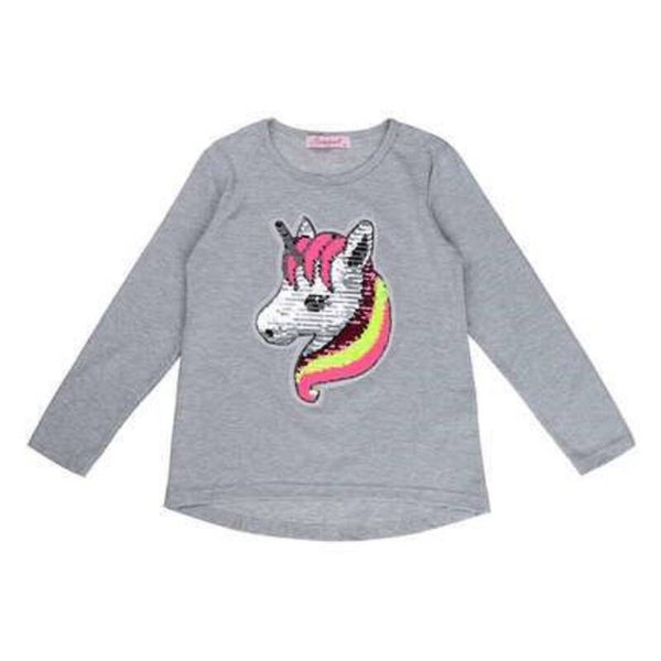Seagull Longsleeve 170/176 - Glitter Unicorn!