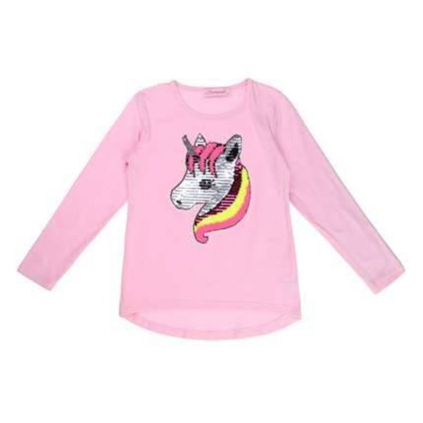 Seagull longsleeve t-shirt rose Unicorn 170/176