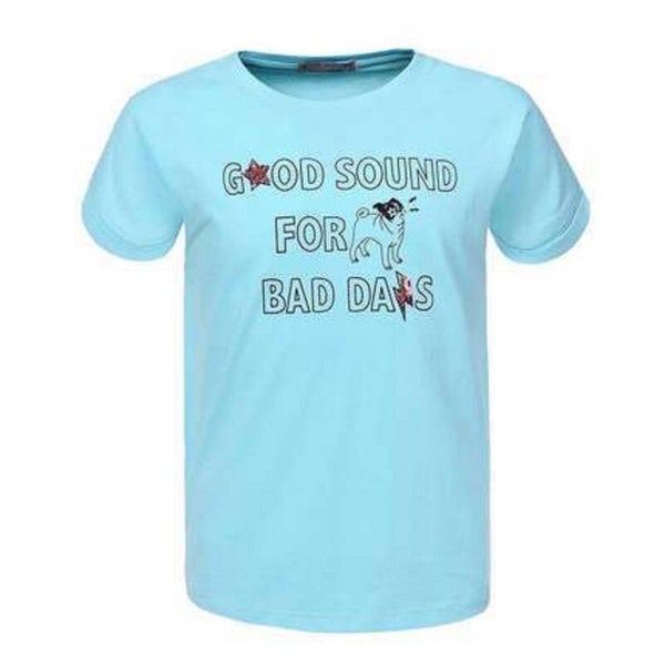 T-shirt good sound turquoise 152