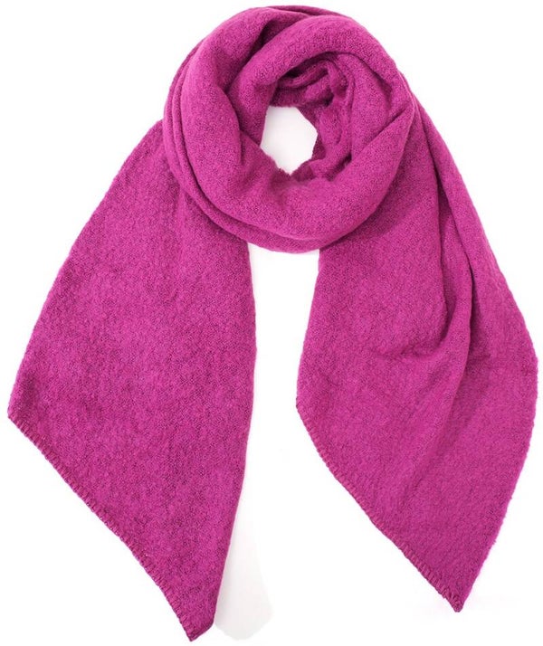 180x50cm winter sjaal fuchsia