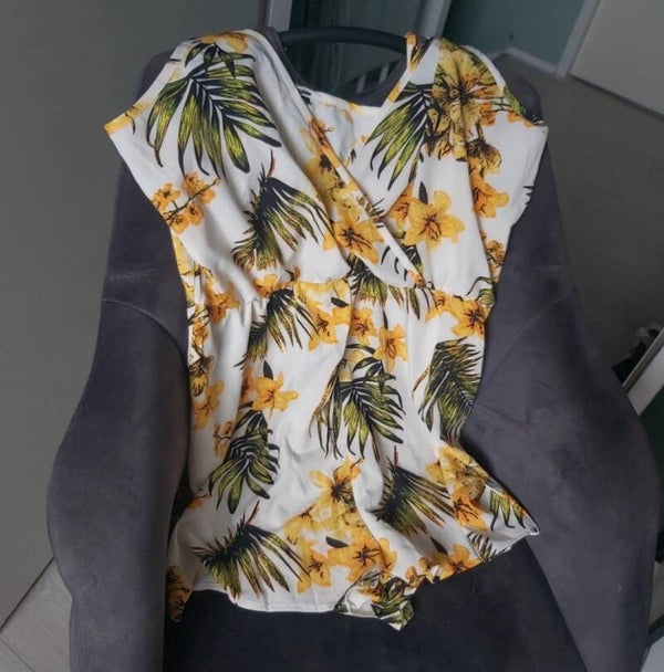 playsuit bloemen XL