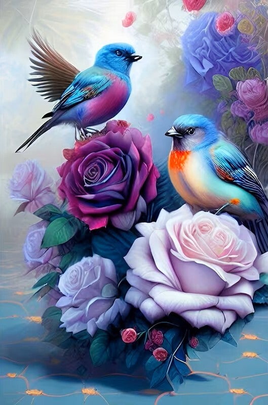 25x20cm Diamond Painting nr 456