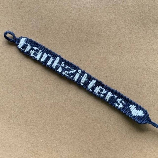 Bankzitters naam armband