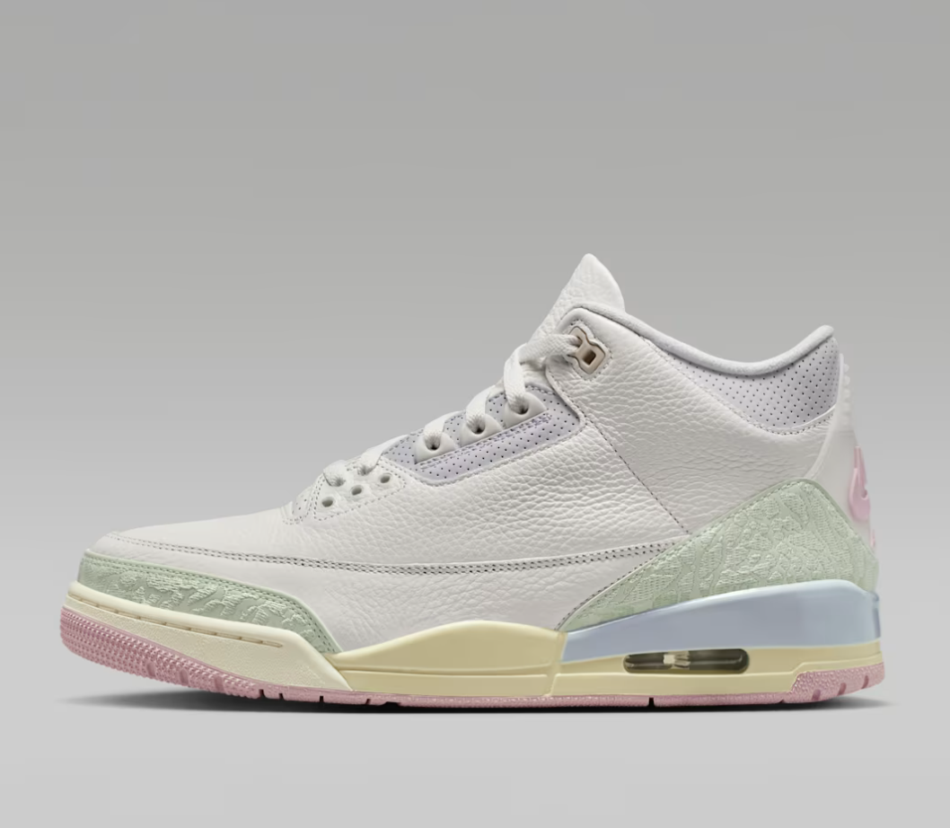 AIR JORDAN 3 RETRO "SAIL AND JADE AURA"