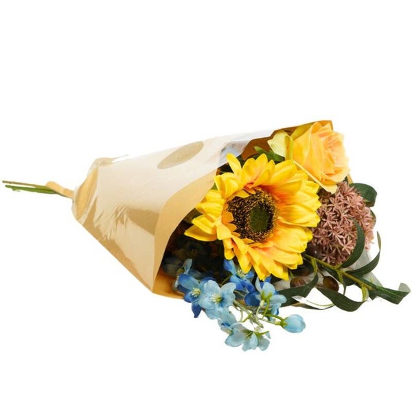 Boeket Zijden Bloemen - Zonneschijn