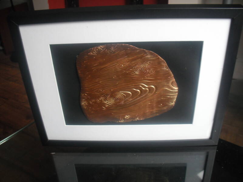 REF: 1C Framed Clay Artwork
