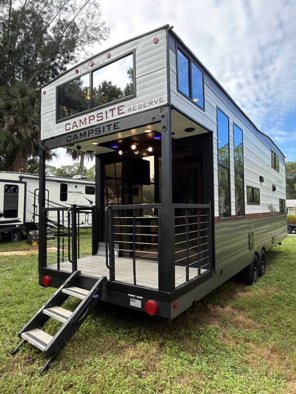 2025 Forest River Campsite.     	•	Two bedrooms