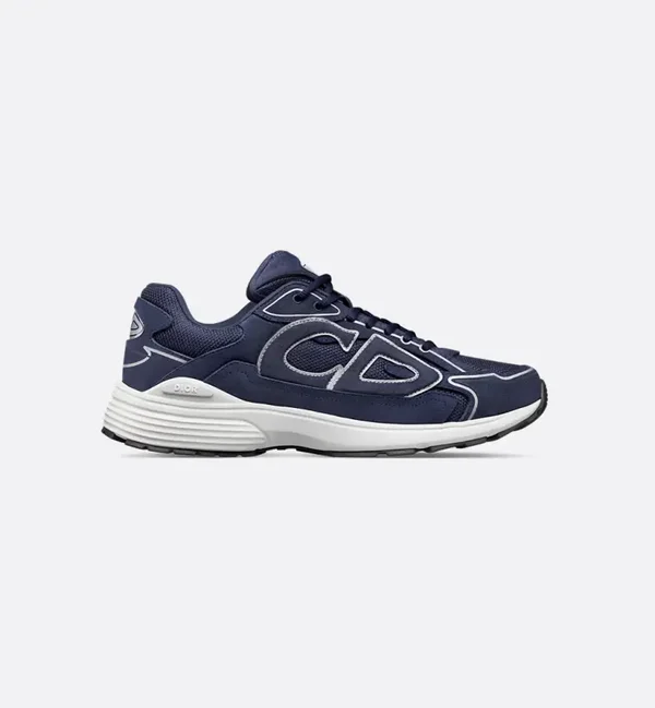 B30 Countdown Sneaker Navy Blue Suede