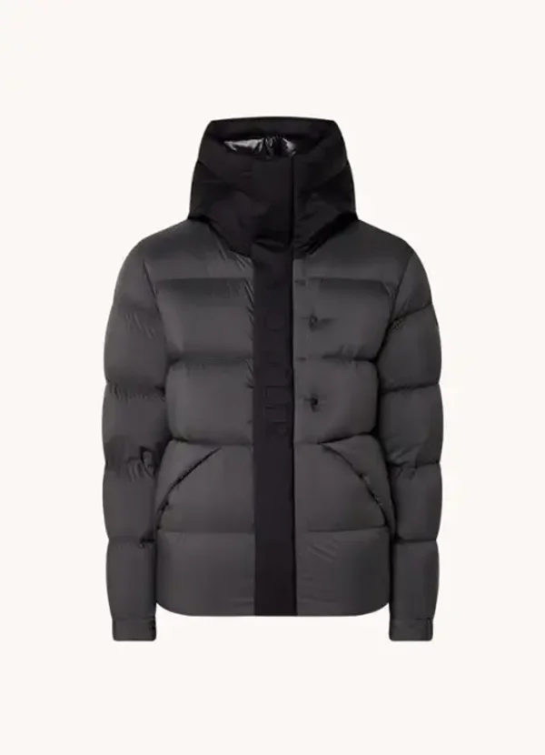Moncler Madeira Hooded Short Down Jacket