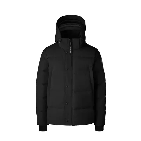 Canada Goose Wyndham Gewatteerde Parka Met Donsvulling En Capuchon Black