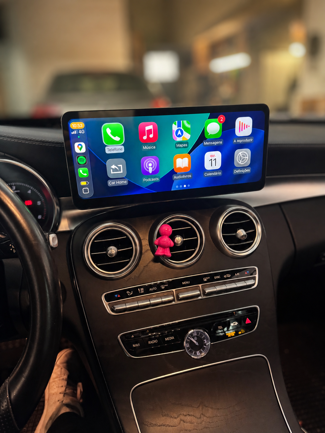 Écran Mercedes CarPlay 12.3” Premium