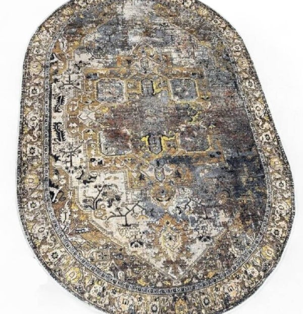 HomeBound by KY, Vintage vloerkleed ovaal