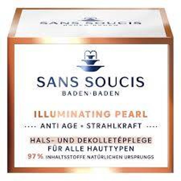Sans Soucis,  Ulluminating Pearl Throat & Decollete Care 50ml