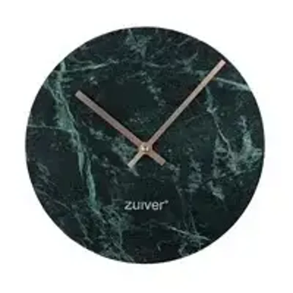 Zuiver wandklok,  Marble green