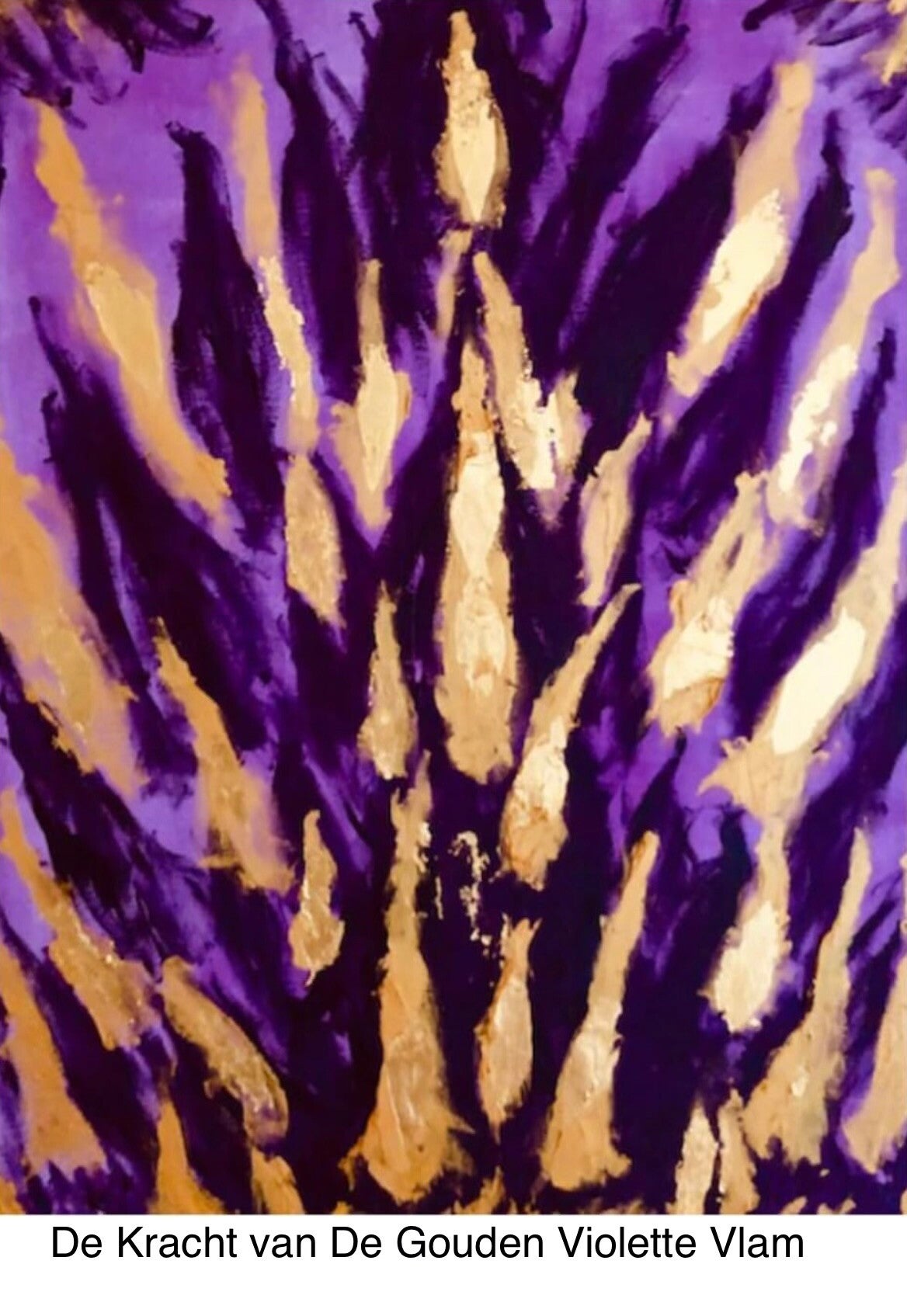 Book NL “De Kracht van De Gouden Violette Vlam” door Godfré Violet