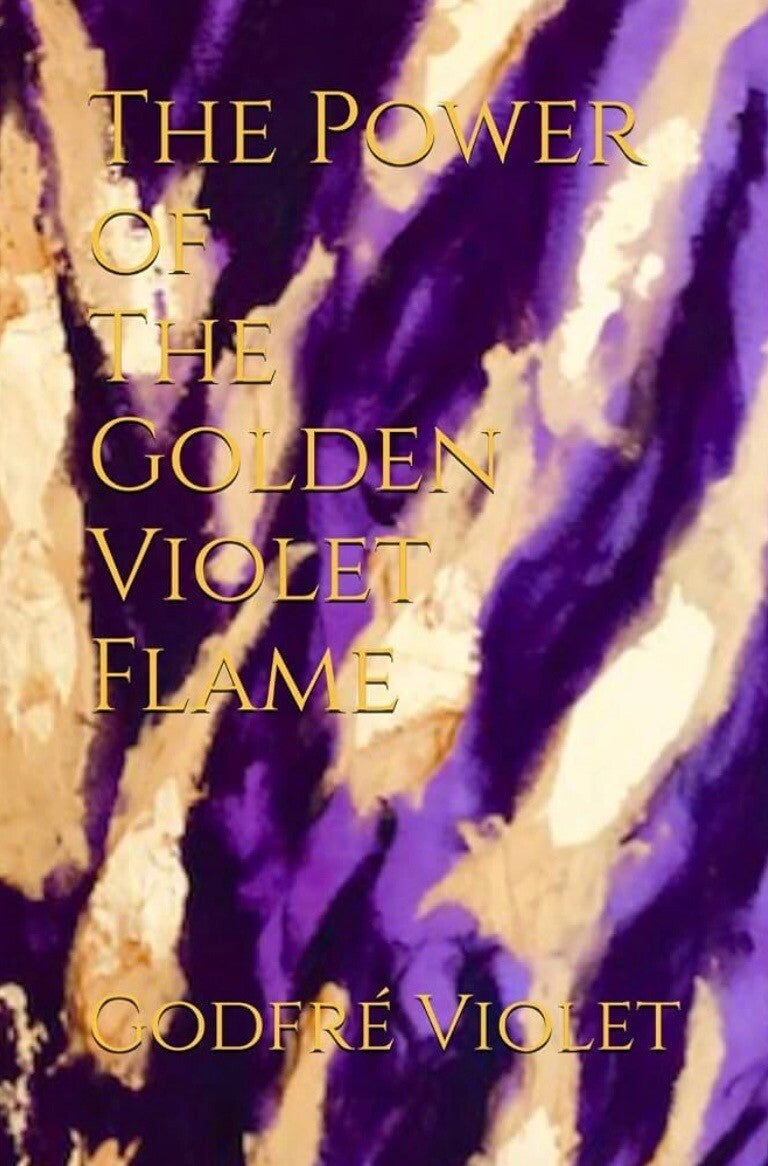 Paperback Book ENG “The Power of The Golden Violet Flame” by Godfré Violet