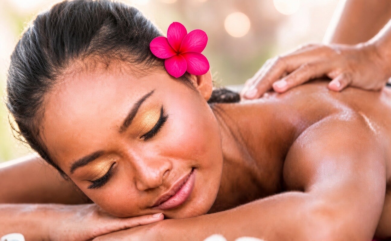 Hot stome massage