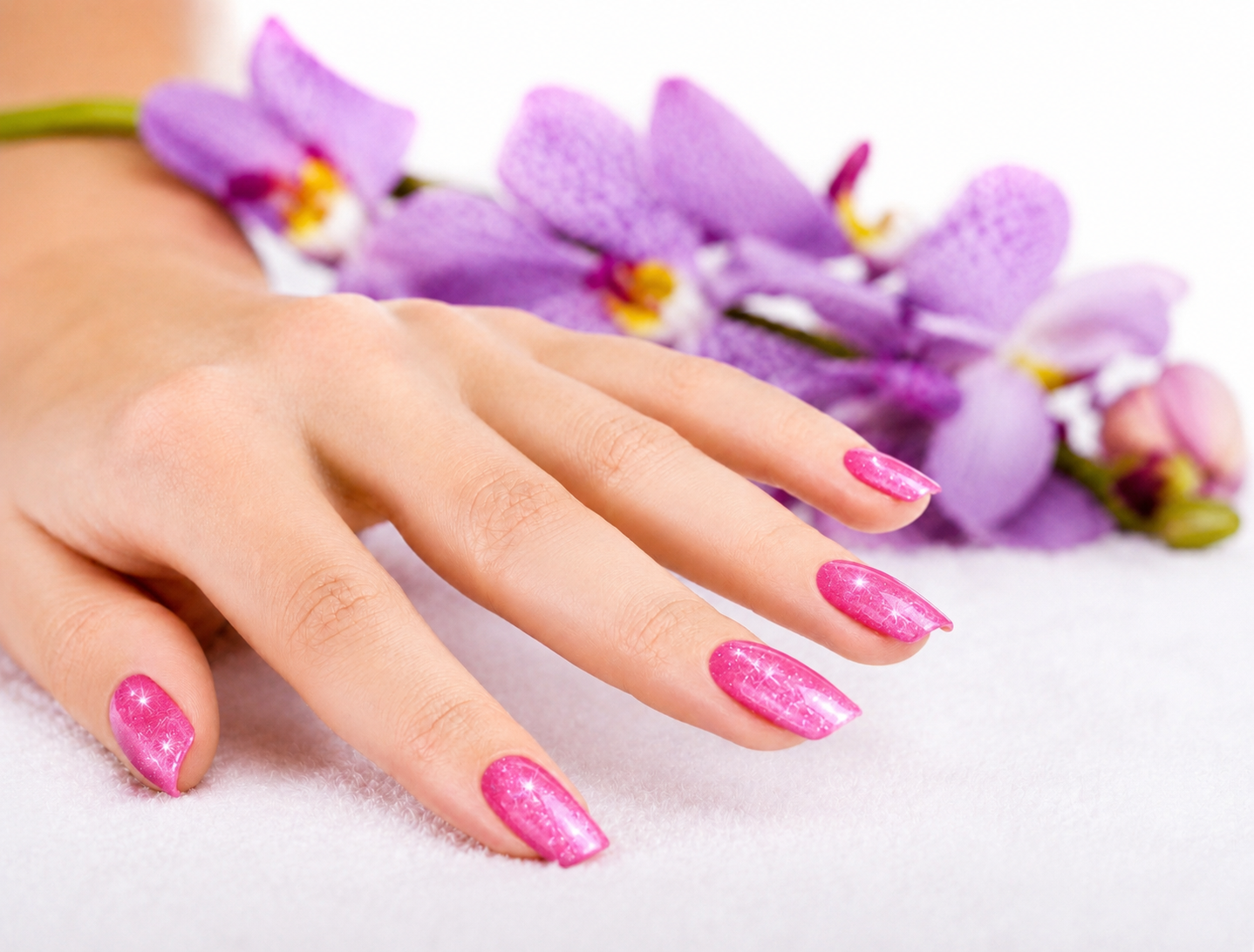 Nail art Glitter sparkle Gel Polish