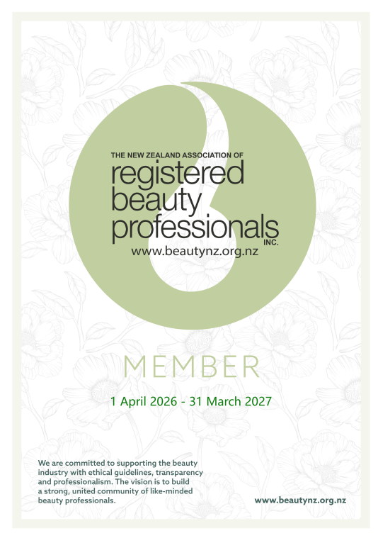 THE NEW ZEALAND ASSOCIATION OF REGISTERED BEAUTY PROFESSIONALS