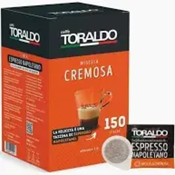 toraldo caffè miscela cremosa 150 cialde