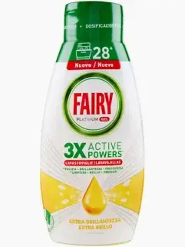 FAIRY LAVASTOVIGLIE GEL 5O LAVAGGI EXTRA BRILLO 900ML