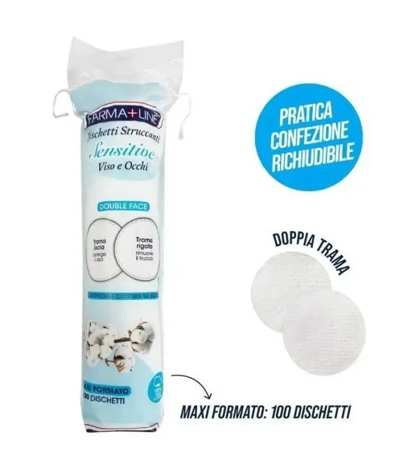 DISCHETTI STRUCCANTI 100PZ