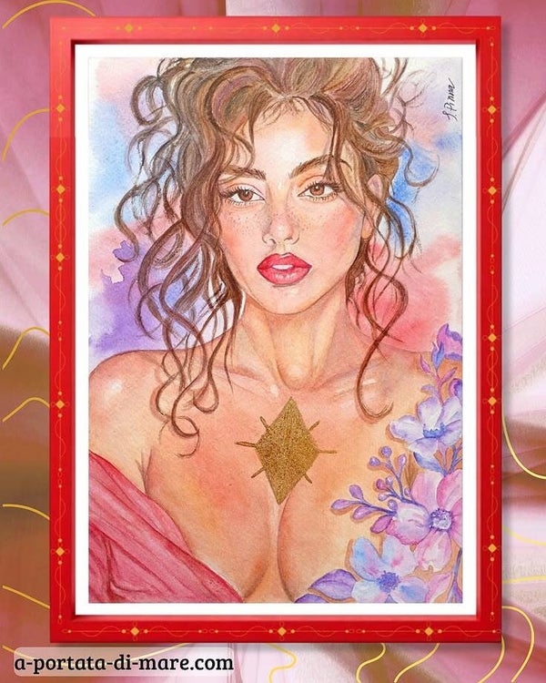 Noelia - Acquerello Originale