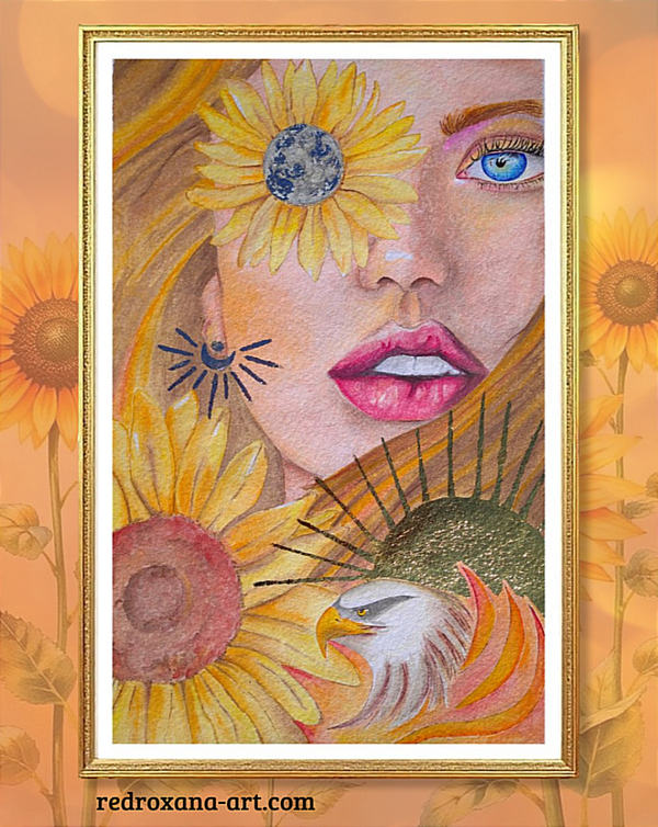 "Riflessi d'Anima" Acquerello Originale