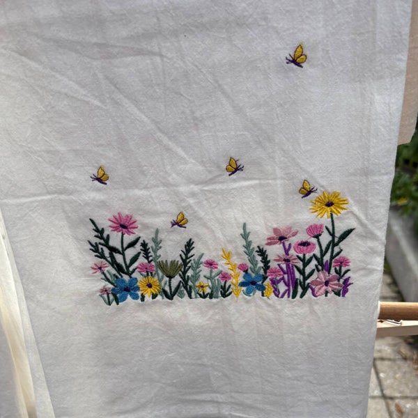 Butterfly Garden - Tea Towel