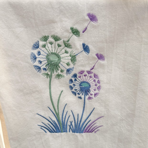 Dandelion Wishes - Tea Towel
