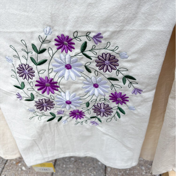 Wreath - Tea Towel