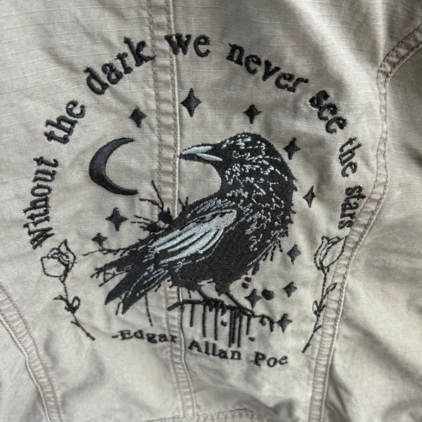 Our Designs Embroidered on OUR Jacket
