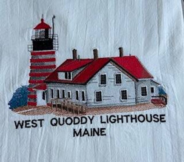 West Quoddy Tea Towel