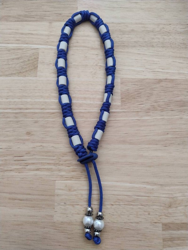 Tekenband blauw - 39cm
